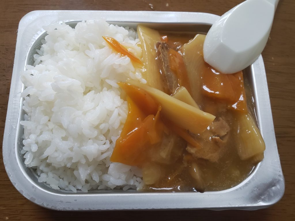 いすゞ自動車からの非常食 おおや徹